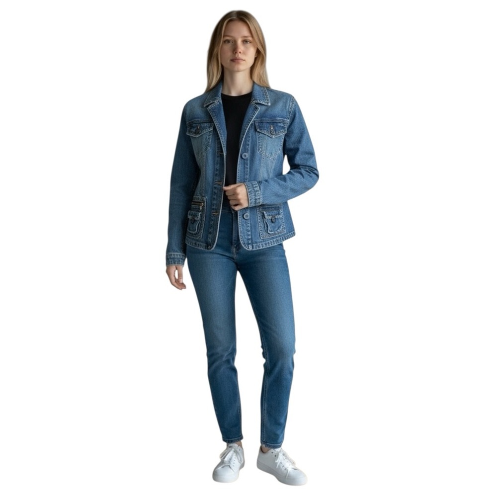 Vintage Old Navy Blue Denim Jacket